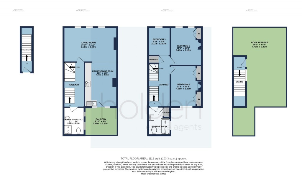 Floorplans For King Geroges Place, Maldon