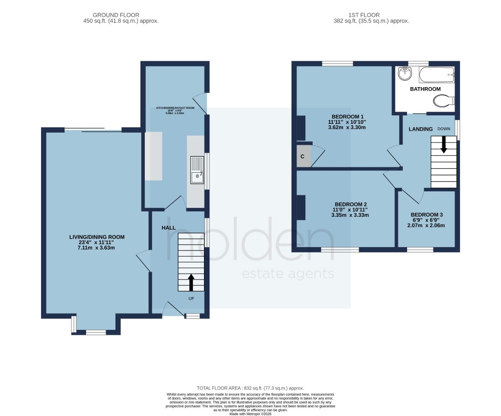 Floorplans For Fambridge Road, Maldon