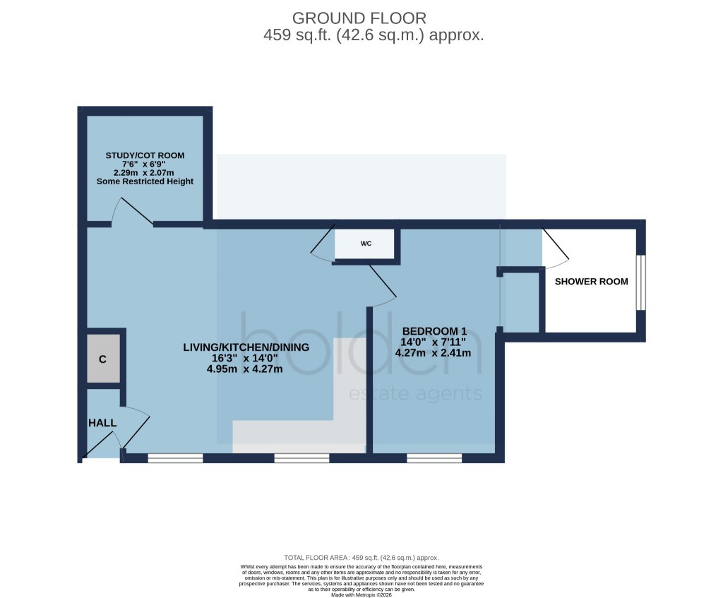 Floorplans For Old Mill Close, Maldon