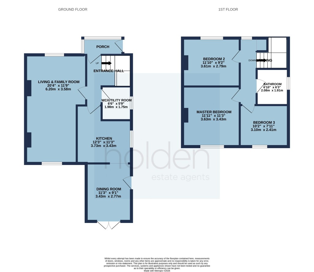 Floorplans For Maldon, Essex, CM9
