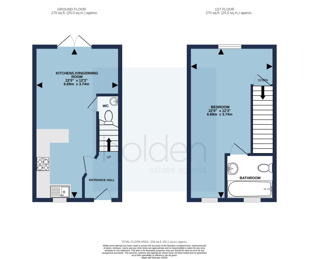Floorplans For Spickets Drive, Heybridge